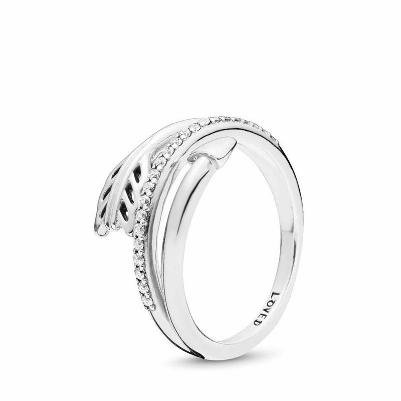 Inele statement Pandora Sparkling Arrow Argint (7aDSby59)